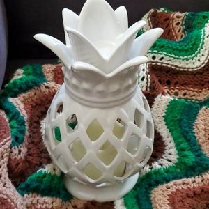 Pineapple candle light